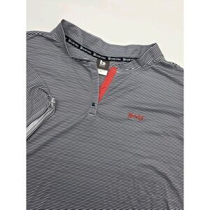 Wendy's Food‎ Chain Employee Uniform Shirt Women Size 4XL Pullover Striped